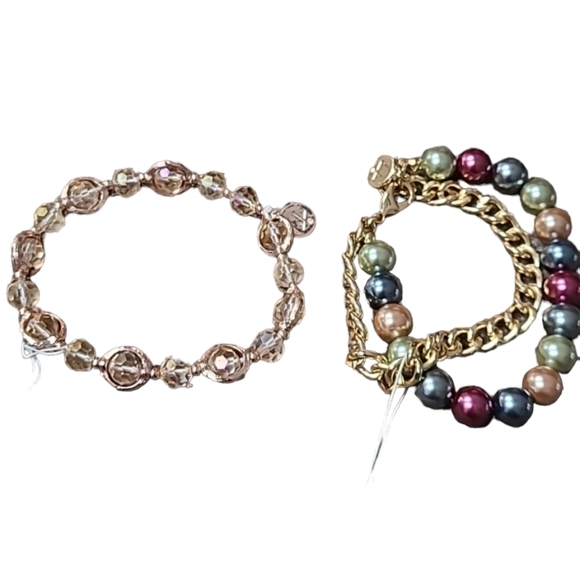 2 ITEMS LIZ CLAIBORNE WOMEN'S FASHION JEWELRY BRACELETS BUNDLE OF 2 - Picture 9 of 9